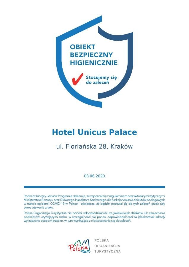 Отель Hotel Unicus Palace Краков-38