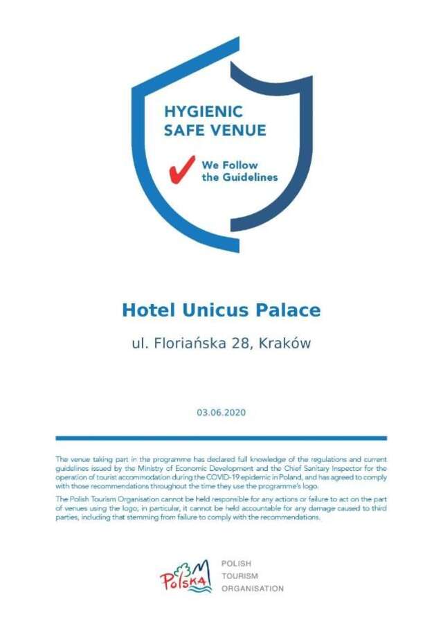 Отель Hotel Unicus Palace Краков-38